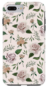 Pink Roses Pattern - Phone Case