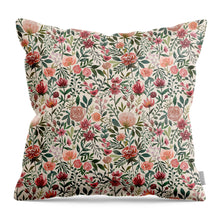 Load image into Gallery viewer, Pink Spring Flowers - Throw Pillow