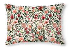 Load image into Gallery viewer, Pink Spring Flowers - Throw Pillow