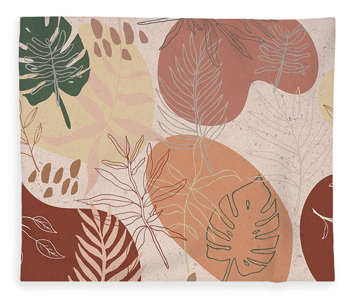 Pink Terracotta Pattern - Blanket