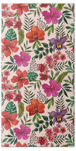 Load image into Gallery viewer, Pink Tropical Flower Pattern - Beach Towel
