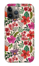 Load image into Gallery viewer, Pink Tropical Flower Pattern - Phone Case