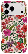 Load image into Gallery viewer, Pink Tropical Flower Pattern - Phone Case