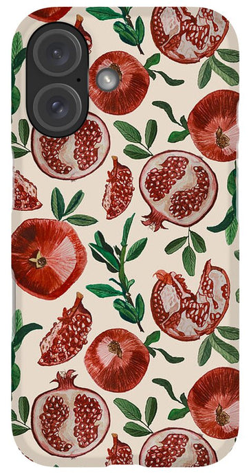 Pomegranate Pattern - Phone Case