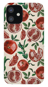 Pomegranate Pattern - Phone Case
