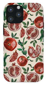 Pomegranate Pattern - Phone Case