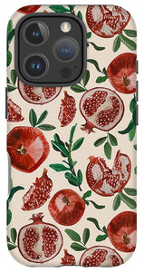 Pomegranate Pattern - Phone Case