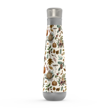 Load image into Gallery viewer, Pumpkins, Flowers and Fall Foliage Peristyle Water Bottle