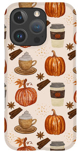 Pumpkin Spice Coffee - Phone Case