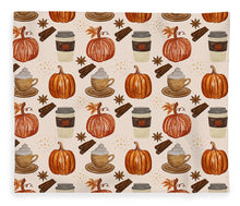 Load image into Gallery viewer, Pumpkin Spice Coffee - Blanket