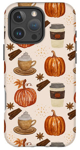 Pumpkin Spice Coffee - Phone Case