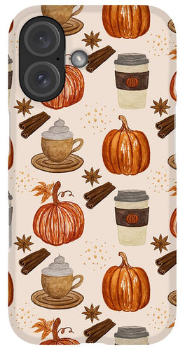 Pumpkin Spice Coffee - Phone Case