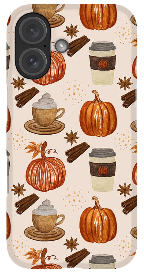 Pumpkin Spice Coffee - Phone Case