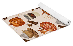 Pumpkin Spice Coffee - Yoga Mat