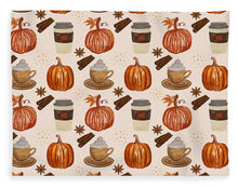 Load image into Gallery viewer, Pumpkin Spice Coffee - Blanket