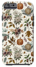 Load image into Gallery viewer, Pumpkins, Flowers and Fall Foliage - Phone Case