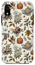 Load image into Gallery viewer, Pumpkins, Flowers and Fall Foliage - Phone Case