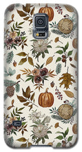 Load image into Gallery viewer, Pumpkins, Flowers and Fall Foliage - Phone Case