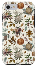 Load image into Gallery viewer, Pumpkins, Flowers and Fall Foliage - Phone Case