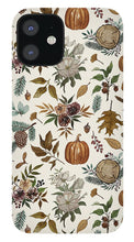 Load image into Gallery viewer, Pumpkins, Flowers and Fall Foliage - Phone Case