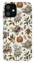 Load image into Gallery viewer, Pumpkins, Flowers and Fall Foliage - Phone Case