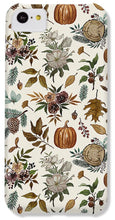 Load image into Gallery viewer, Pumpkins, Flowers and Fall Foliage - Phone Case