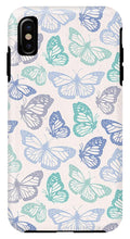 Load image into Gallery viewer, Purple and Green Butterfly Pattern - Phone Case