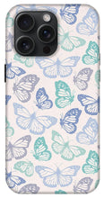Load image into Gallery viewer, Purple and Green Butterfly Pattern - Phone Case