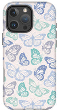 Load image into Gallery viewer, Purple and Green Butterfly Pattern - Phone Case