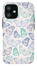 Load image into Gallery viewer, Purple and Green Butterfly Pattern - Phone Case