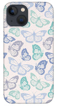 Load image into Gallery viewer, Purple and Green Butterfly Pattern - Phone Case