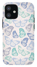 Load image into Gallery viewer, Purple and Green Butterfly Pattern - Phone Case