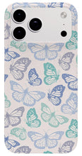 Load image into Gallery viewer, Purple and Green Butterfly Pattern - Phone Case