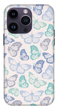 Load image into Gallery viewer, Purple and Green Butterfly Pattern - Phone Case