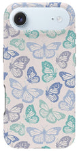 Load image into Gallery viewer, Purple and Green Butterfly Pattern - Phone Case