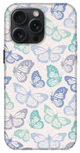 Load image into Gallery viewer, Purple and Green Butterfly Pattern - Phone Case
