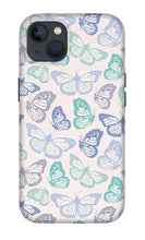 Load image into Gallery viewer, Purple and Green Butterfly Pattern - Phone Case