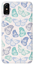 Load image into Gallery viewer, Purple and Green Butterfly Pattern - Phone Case