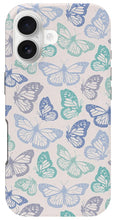 Load image into Gallery viewer, Purple and Green Butterfly Pattern - Phone Case