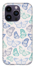 Load image into Gallery viewer, Purple and Green Butterfly Pattern - Phone Case