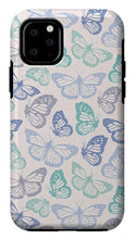 Load image into Gallery viewer, Purple and Green Butterfly Pattern - Phone Case