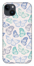 Load image into Gallery viewer, Purple and Green Butterfly Pattern - Phone Case