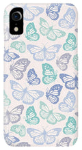 Load image into Gallery viewer, Purple and Green Butterfly Pattern - Phone Case