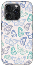 Load image into Gallery viewer, Purple and Green Butterfly Pattern - Phone Case