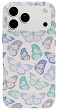 Load image into Gallery viewer, Purple and Green Butterfly Pattern - Phone Case