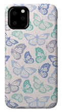 Load image into Gallery viewer, Purple and Green Butterfly Pattern - Phone Case
