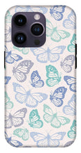 Load image into Gallery viewer, Purple and Green Butterfly Pattern - Phone Case