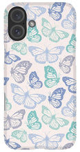 Load image into Gallery viewer, Purple and Green Butterfly Pattern - Phone Case