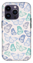 Load image into Gallery viewer, Purple and Green Butterfly Pattern - Phone Case