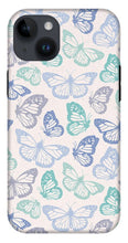 Load image into Gallery viewer, Purple and Green Butterfly Pattern - Phone Case